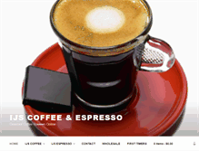 Tablet Screenshot of islandjoescoffee.com